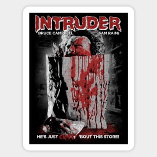 Intruder, Sam raimi, Bruce campbell, Horror classic Magnet